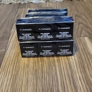 MAC Cosmetics Pro Longwear Fluidline Gel Eyeliner - Black (6 Pack)